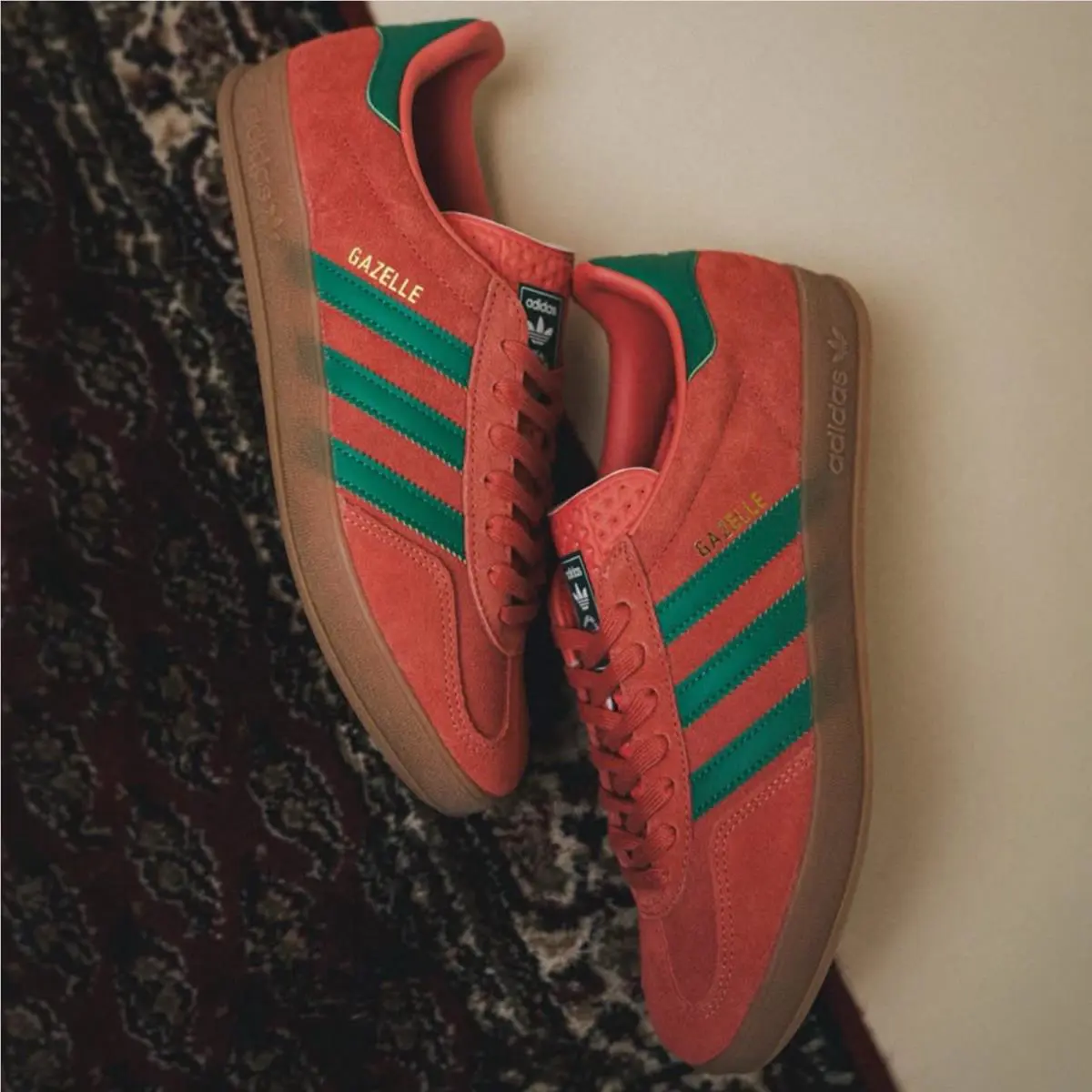 Adidas Originals Gazelle Indoor Mens Athletic Shoe Sneaker Casual Footwear Multi