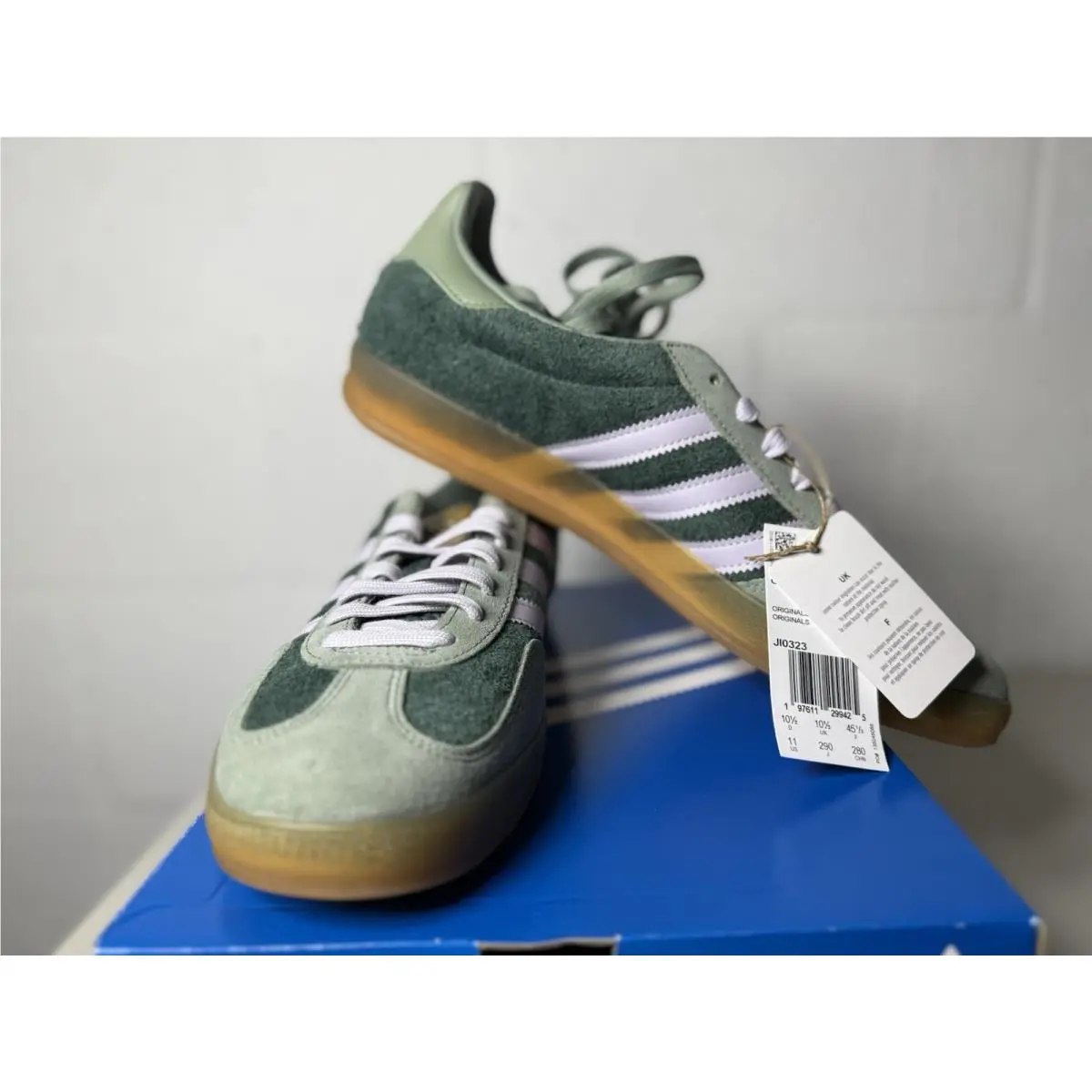 Adidas shoes - adidas Originals Gazelle - Originals Gazelle - JI0323 - Green, Manufacturer: Mineral Green/ Silver Dawn/ Silver Green 1