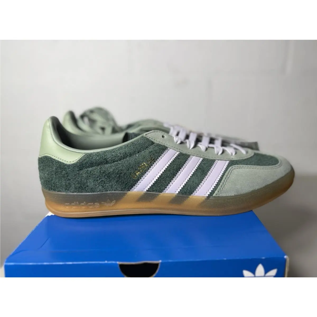 Adidas shoes - adidas Originals Gazelle - Originals Gazelle - JI0323 - Green, Manufacturer: Mineral Green/ Silver Dawn/ Silver Green 8