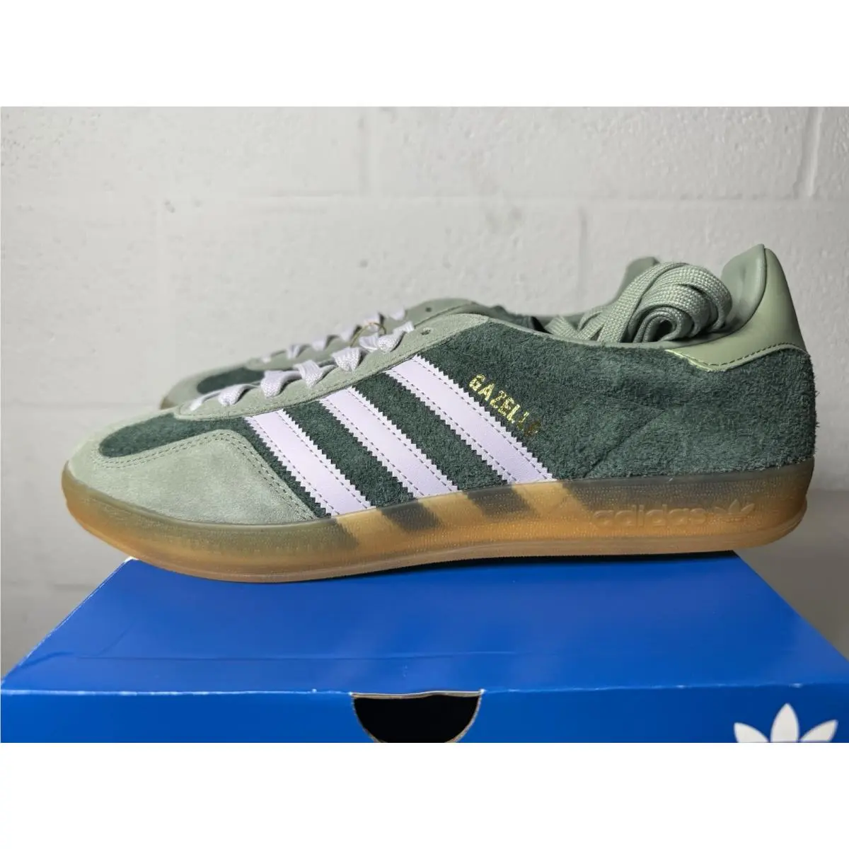 Adidas shoes - adidas Originals Gazelle - Originals Gazelle - JI0323 - Green, Manufacturer: Mineral Green/ Silver Dawn/ Silver Green 5