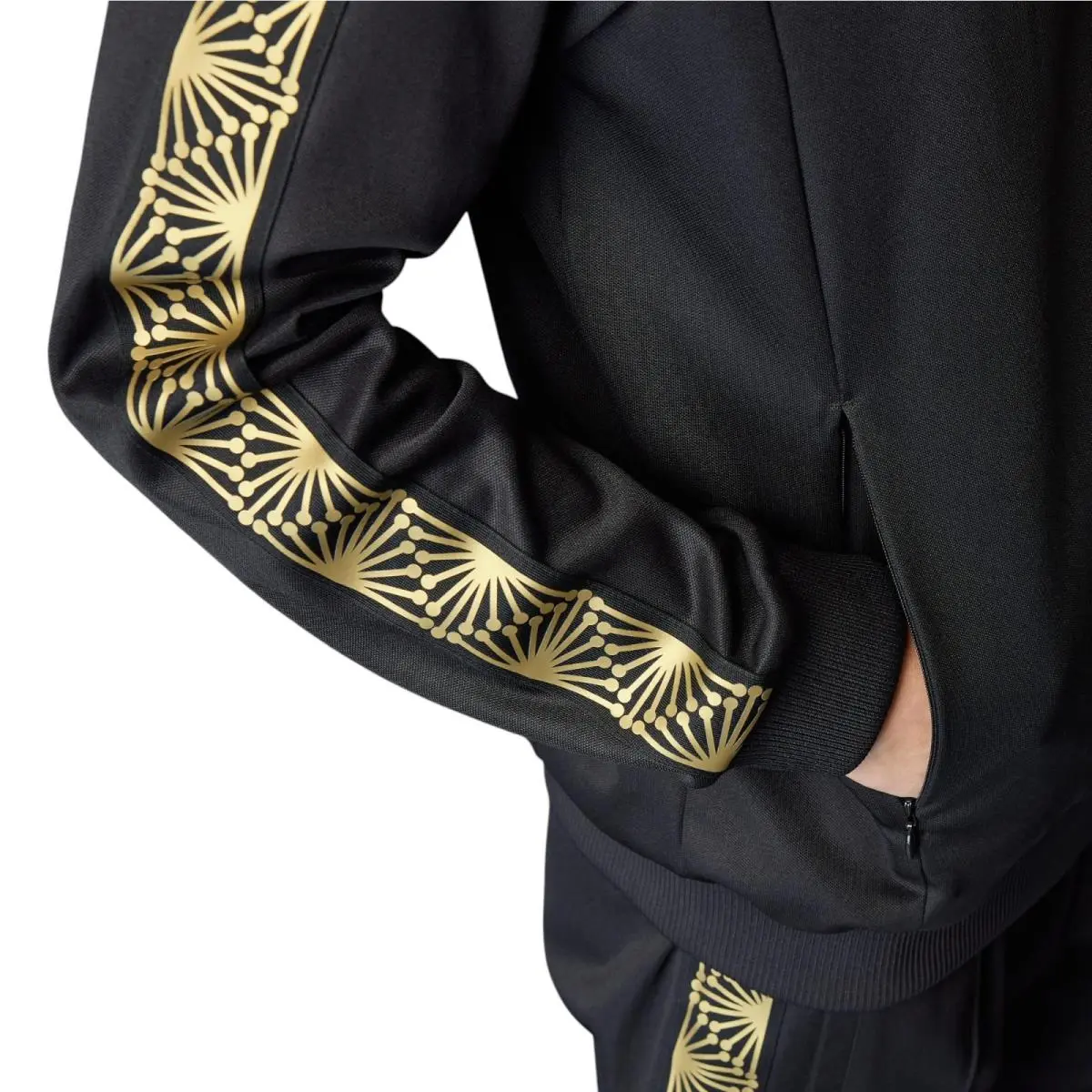 Adidas clothing - Mexico Gold Track Suit - Mexico Gold Track Suit - Black 17