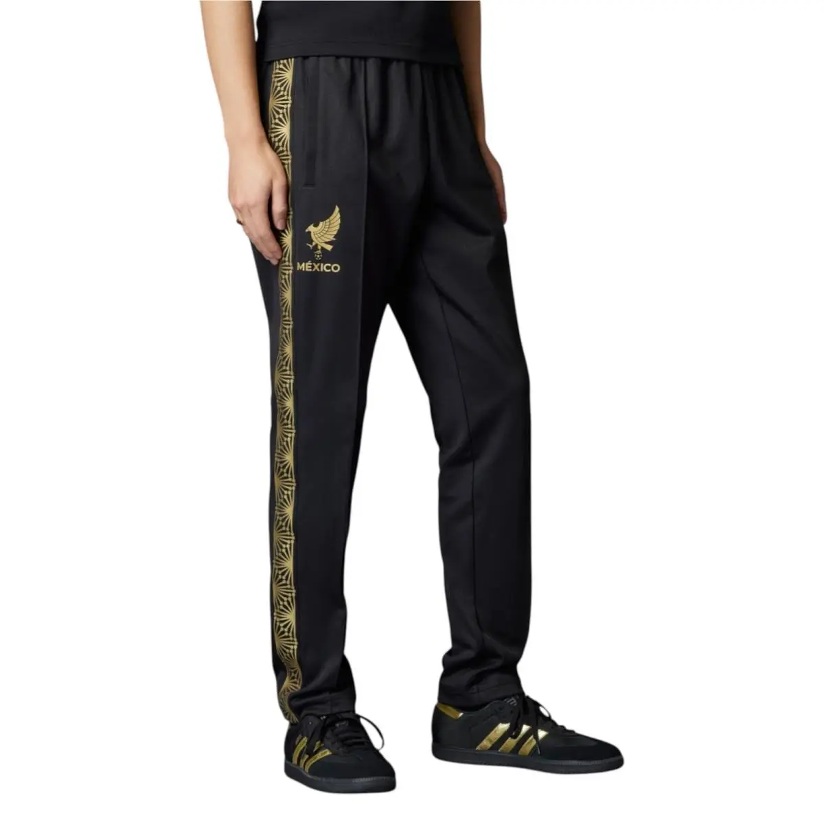 Adidas clothing - Mexico Gold Track Suit - Mexico Gold Track Suit - Black 19