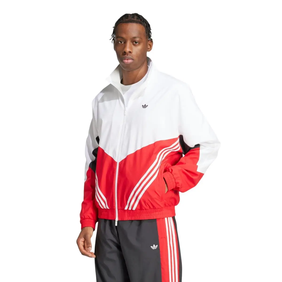 Adidas clothing - Adidas Warm Up Track Suit - Red 11