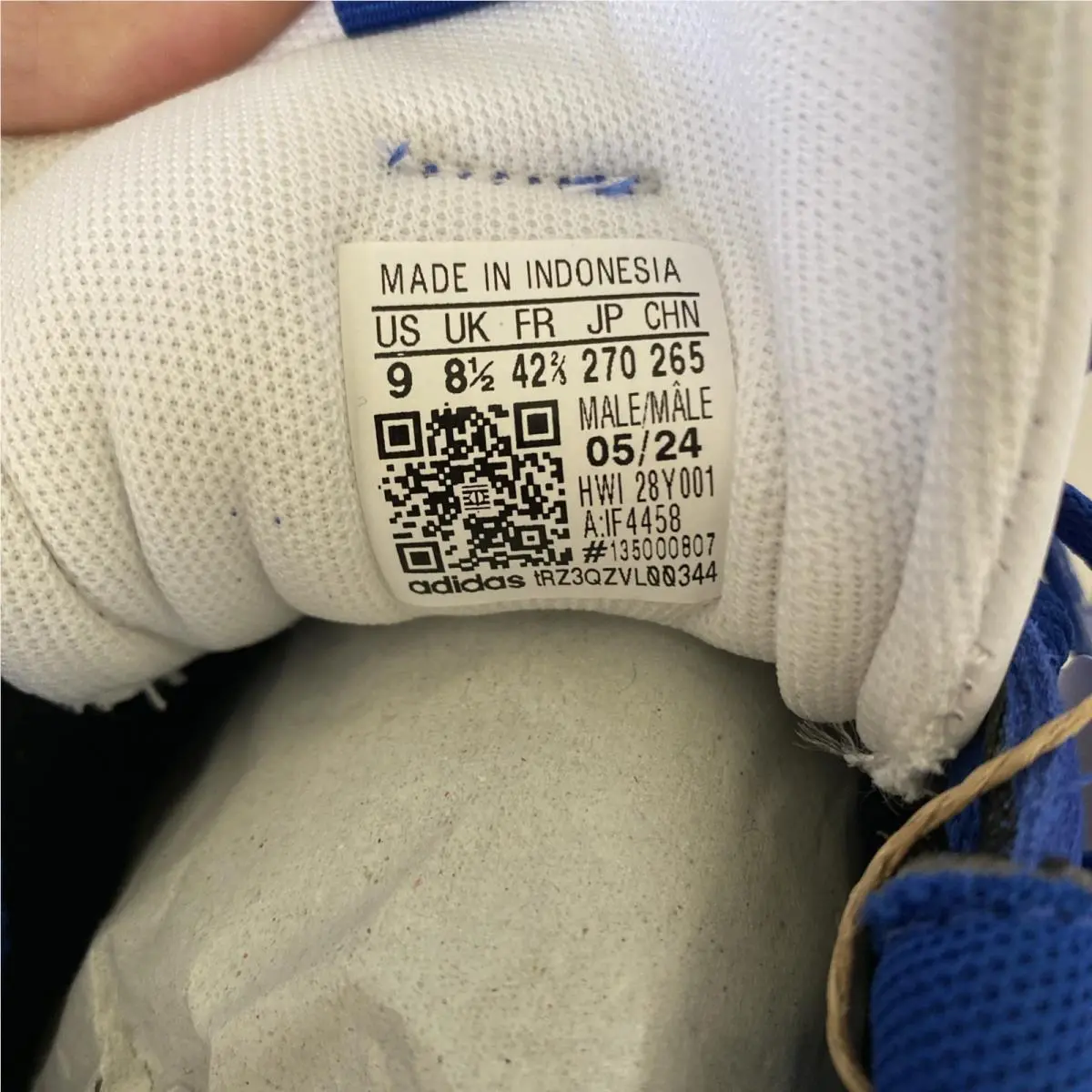 Adidas shoes - adidas Vl Court - Court - IF4458 - Blue 3