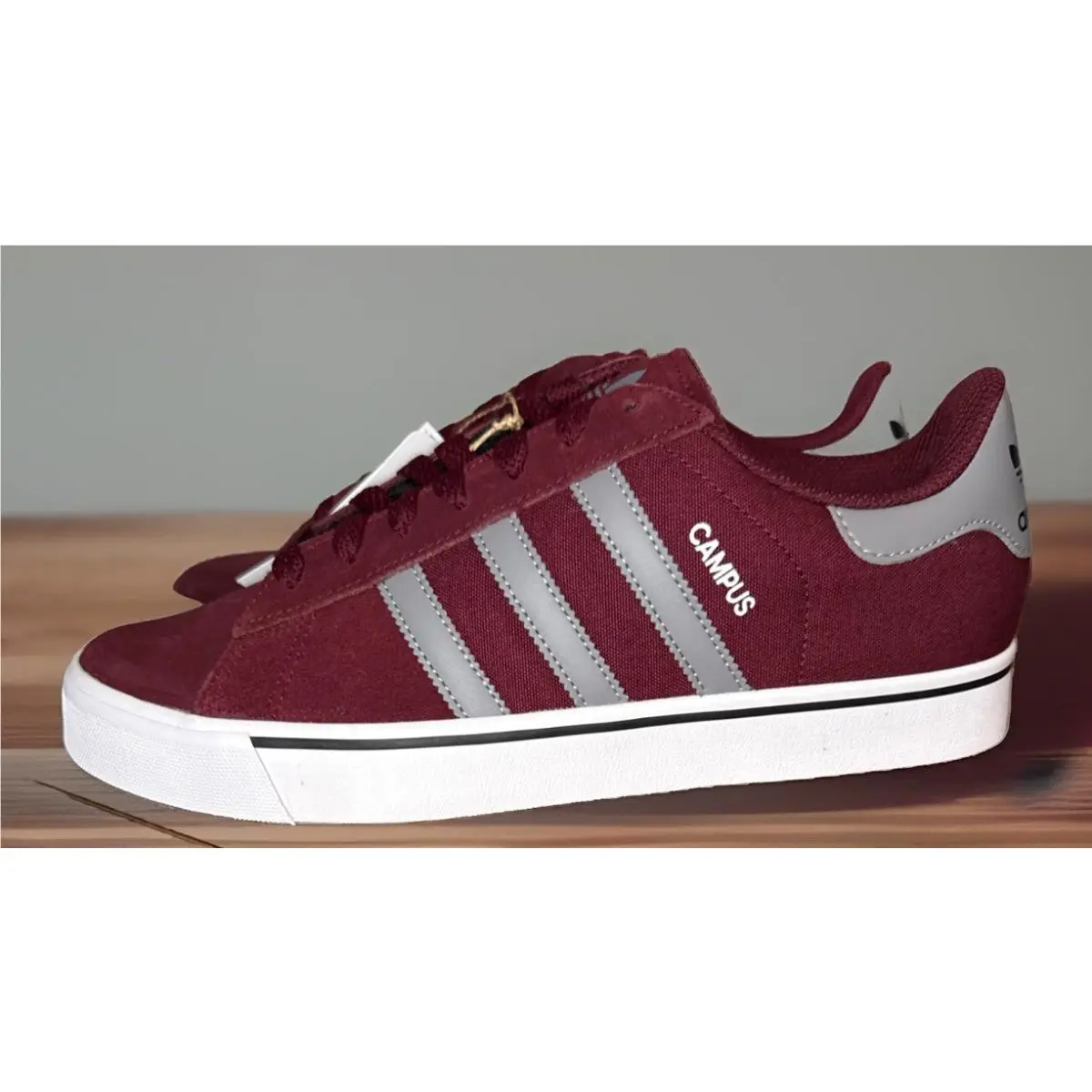 Adidas shoes - adidas Campus Vulc - Campus Vulc - Adidas Originals Campus Vulc - Burgundy 4