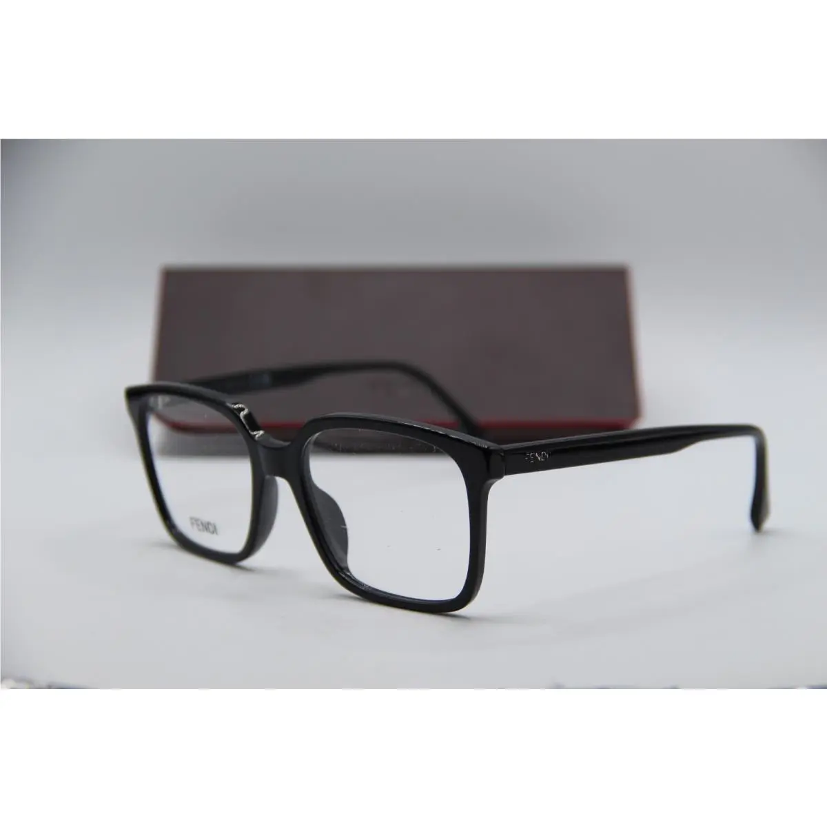 Fendi FE500321 Black Designer Eyeglasses W/case 55-18