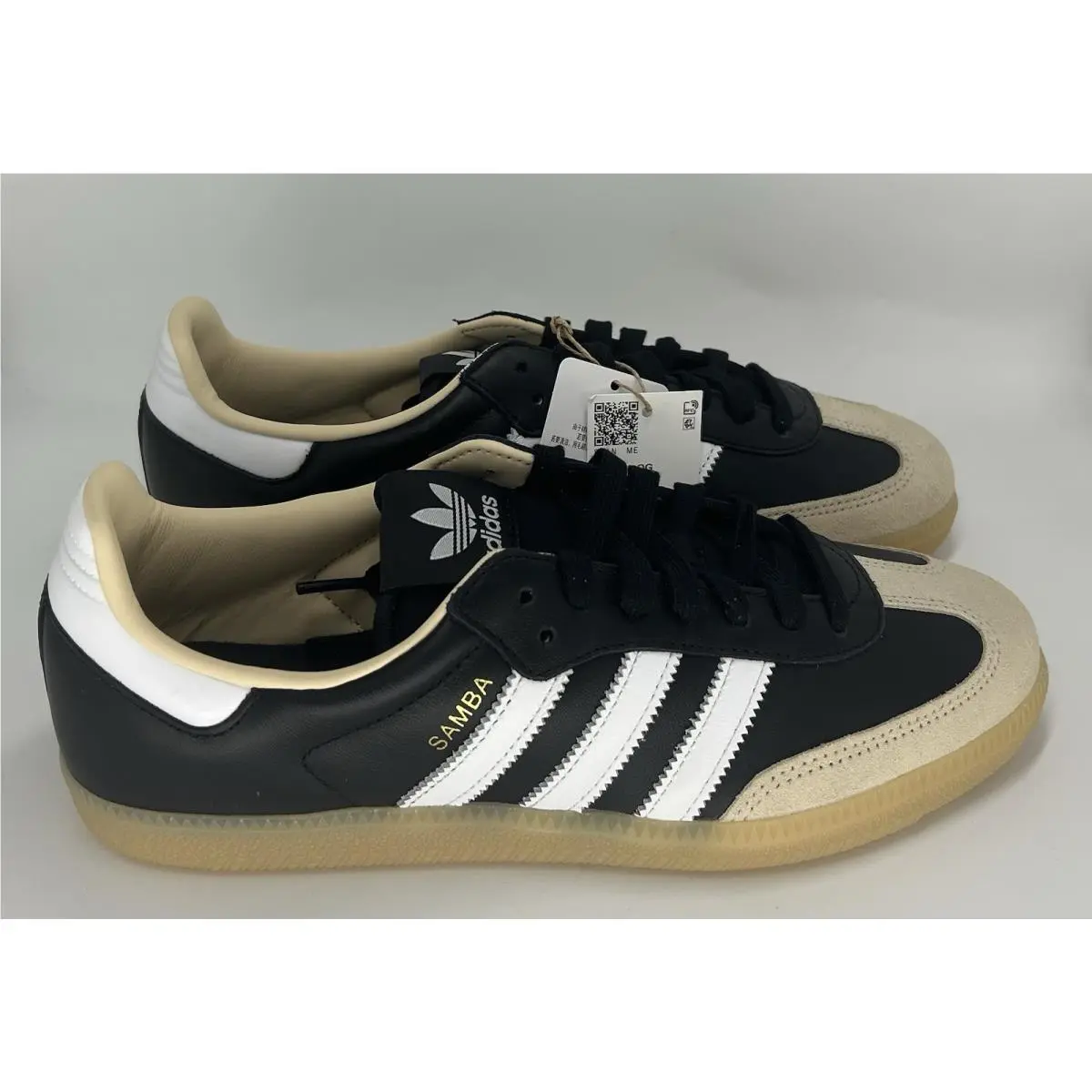 Adidas Samba OG Size 9.5 Us Men’s Sneakers Core Black White Style JS3832