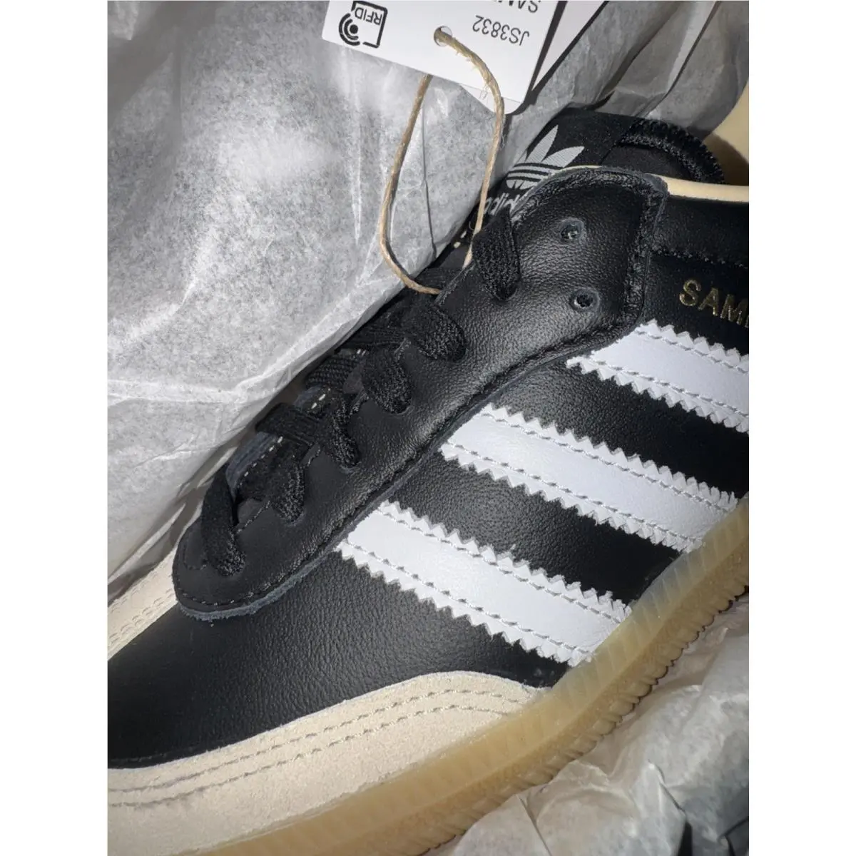 Adidas shoes - adidas Samba - Samba - JS3832 - Black, Manufacturer: Core Black/Cloud White/Gum 8