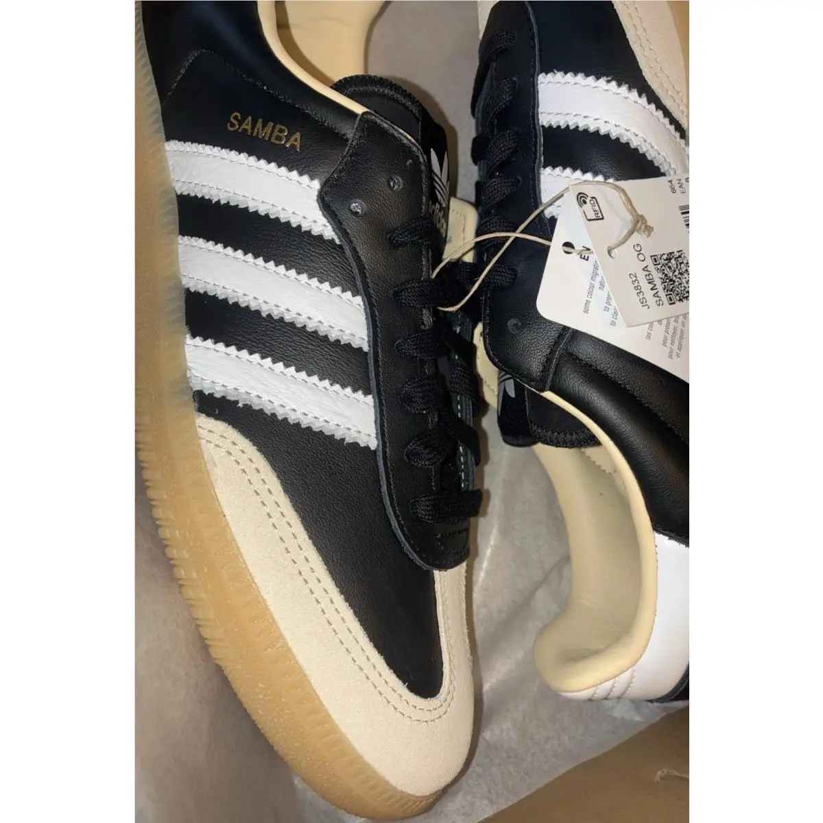 Adidas shoes - adidas Samba - Samba - JS3832 - Black, Manufacturer: Core Black/Cloud White/Gum 7