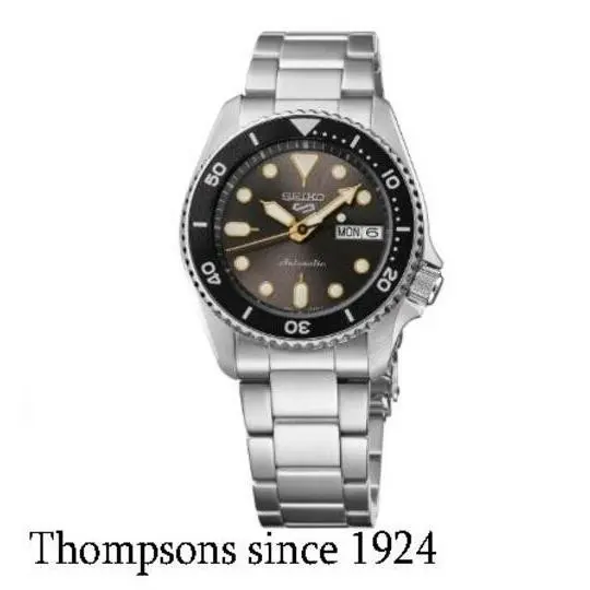 5 Sports Men`s Automatic Watch with Stainless Steel Case SRPL79 by Seiko