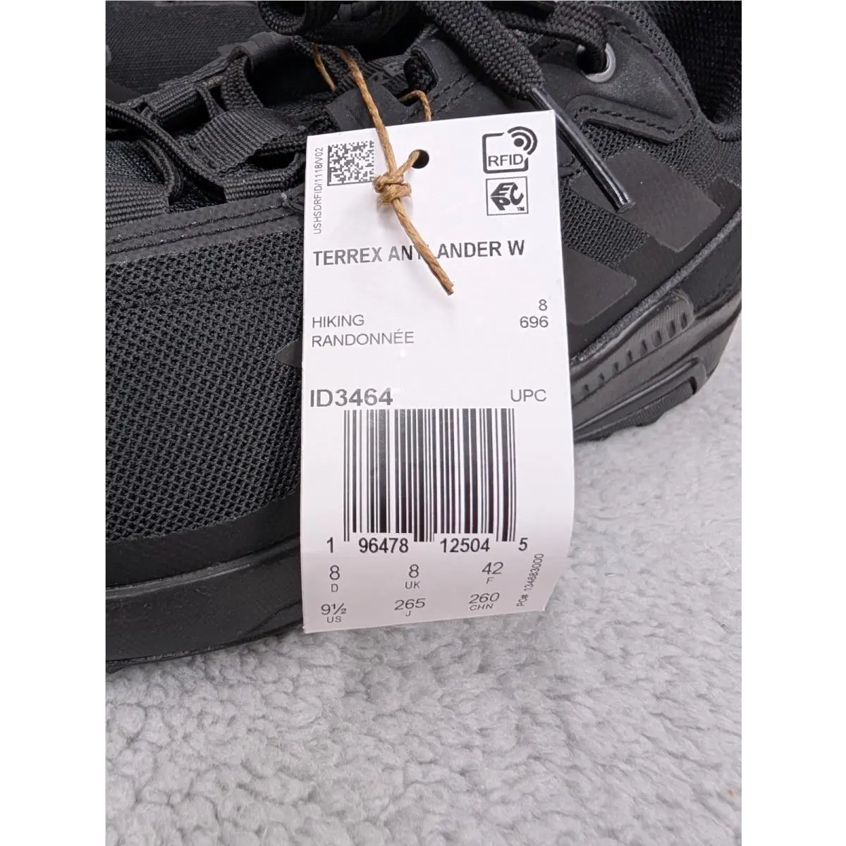 Adidas shoes - Adidas Terrex Anylander - Terrex Anylander - ID3464 - Black 4