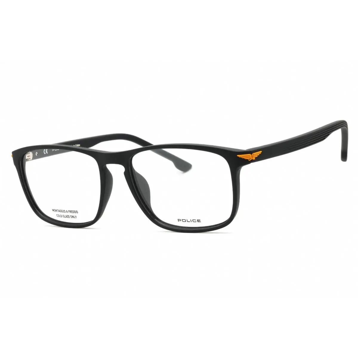 Police VPLA44 0R43 Eyeglasses Matte Dark Grey Frame 54mm