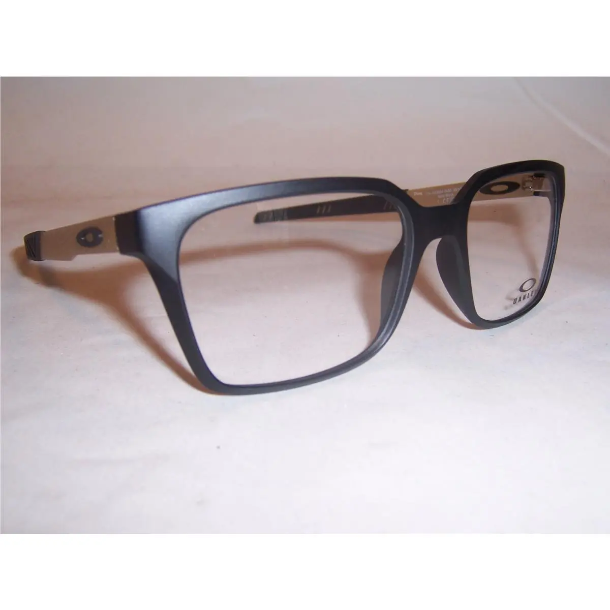 Eyeglasses Dehaven OX8054 8054-04 Satin Black 55mm RX8054 by Oakley