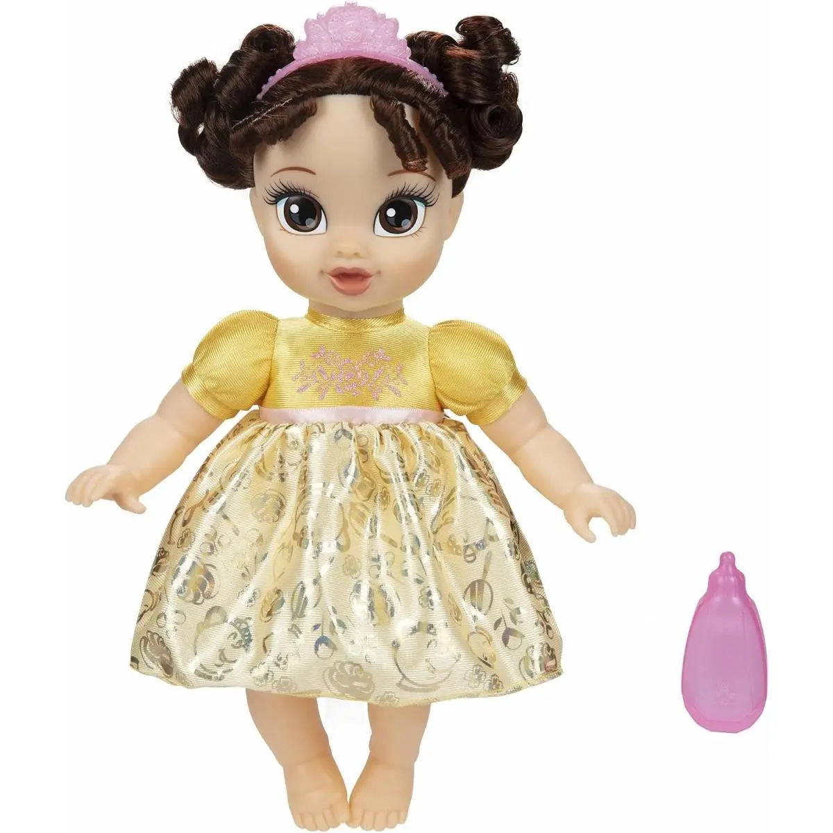 Belle Baby Doll with Bottle Tiara