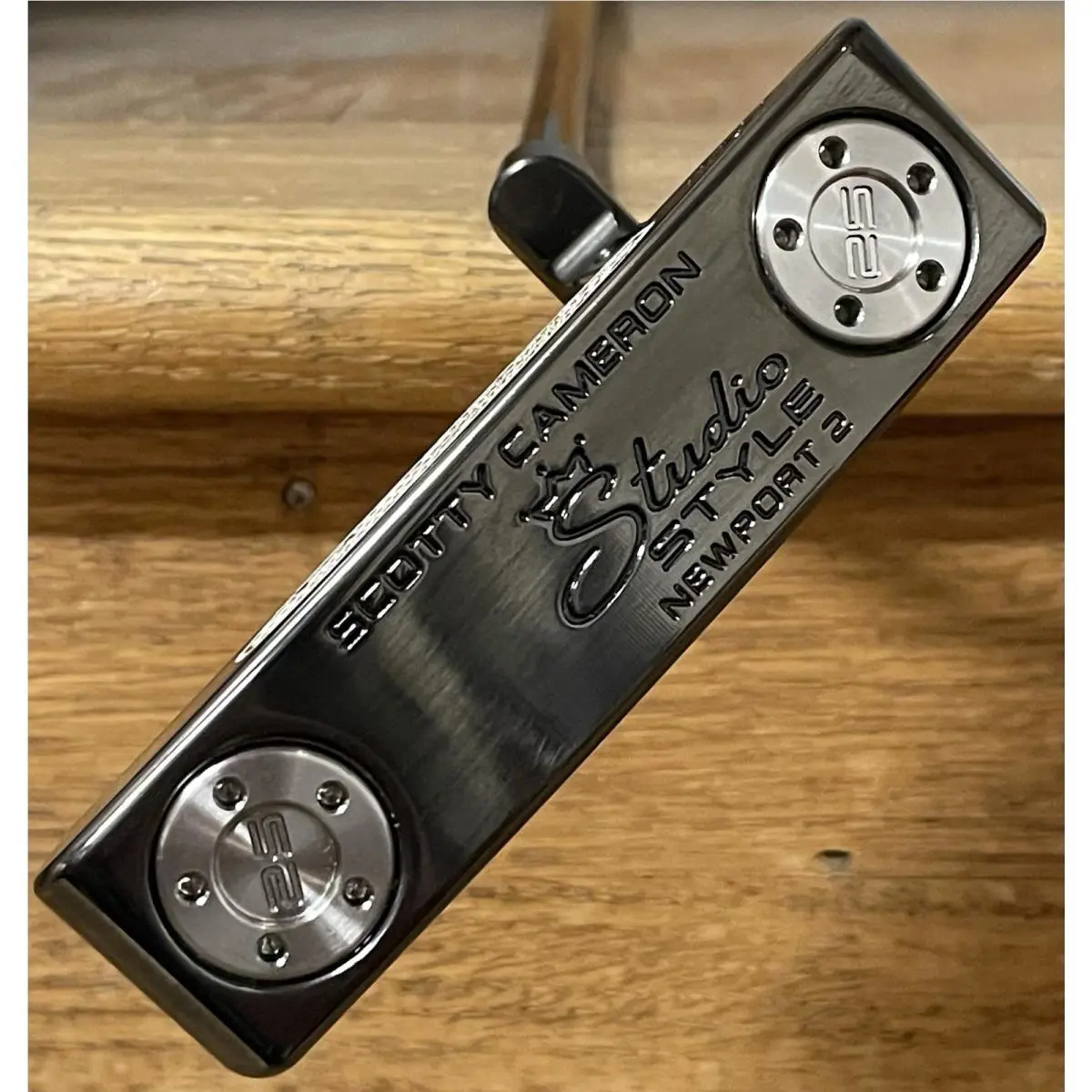 Scotty Cameron  - Studio Style Newport 2 - 2025 - SCS - Xtreme Dark Finish - DLC - Black, Lie Angle: Black 2