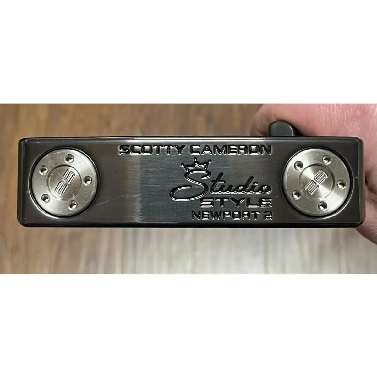 Scotty Cameron  - Studio Style Newport 2 - 2025 - SCS - Xtreme Dark Finish - DLC - Black, Lie Angle: Black 5