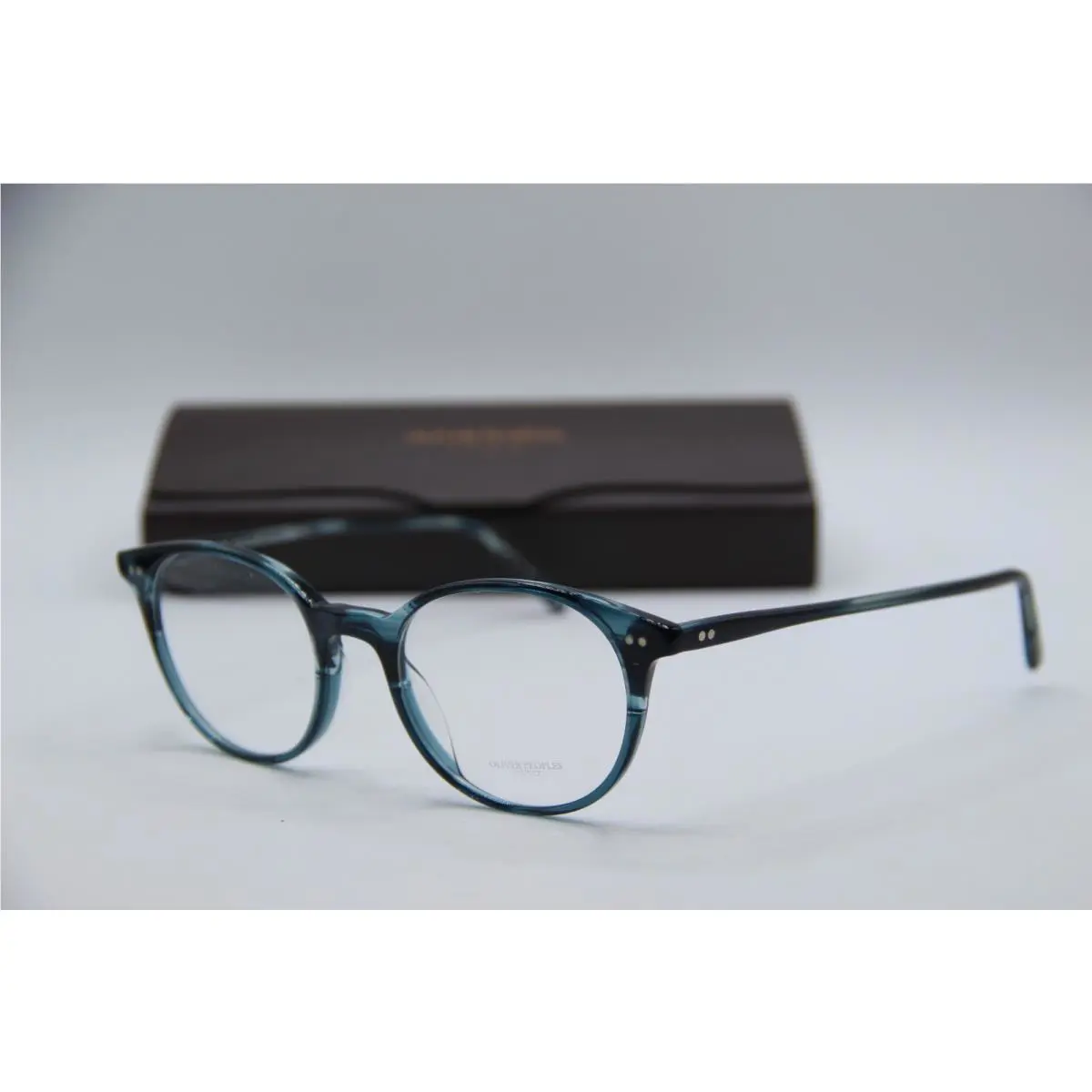 Oliver Peoples L.a. OV5429U 1672 Mikett Crystal Teal Eyeglasses W/case 49-19
