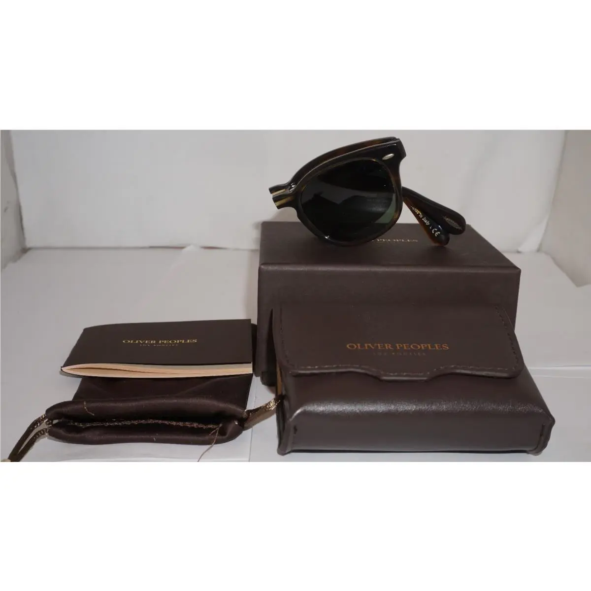 Oliver Peoples Sunglasses Sheldrake Bark Green Polar OV5471SU 167752 47 22 145