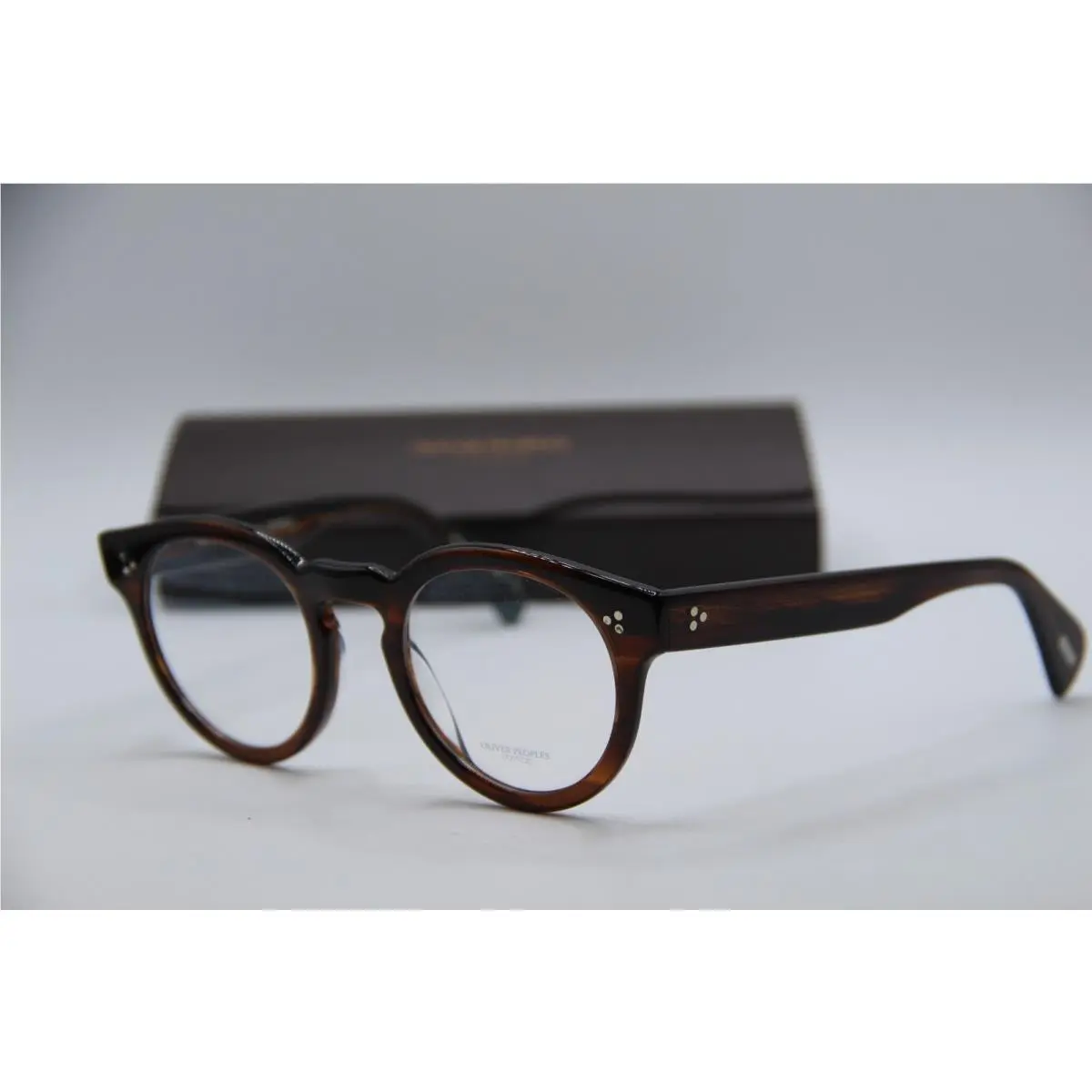 Oliver Peoples L.A.OV5475U 1724 Rosden Dark Brown Eyeglasses W/case 49-22