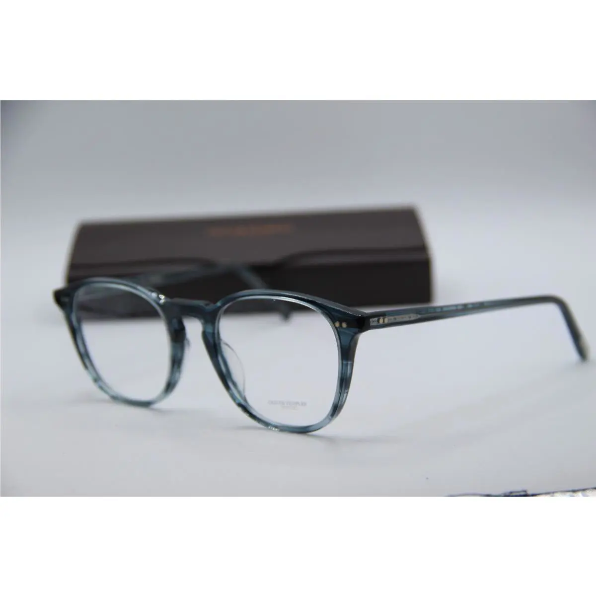 Oliver Peoples L.a. OV5414U 1704 Forman-r Teal Eyeglasses W/case 51-21
