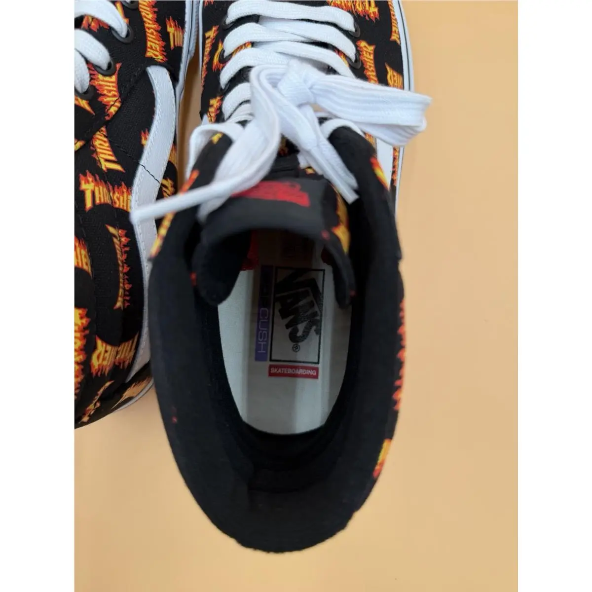 Vans shoes - VANS SK8 - VN0A5FCCBML - Black Orange 8