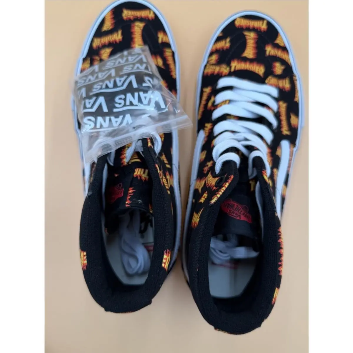 Vans shoes - VANS SK8 - VN0A5FCCBML - Black Orange 2