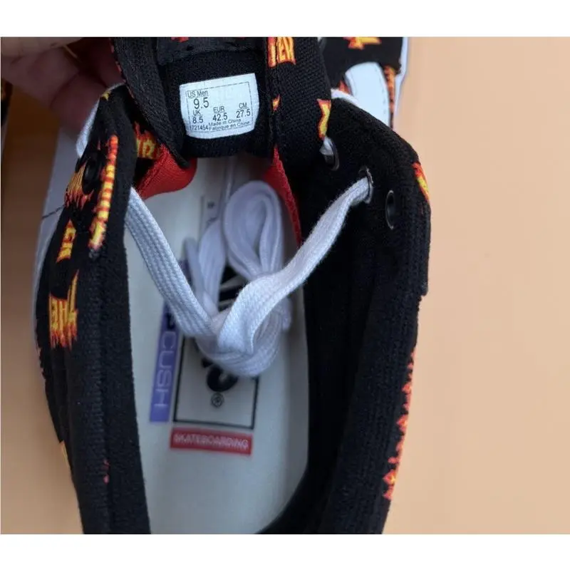 Vans shoes - VANS SK8 - VN0A5FCCBML - Black Orange 4