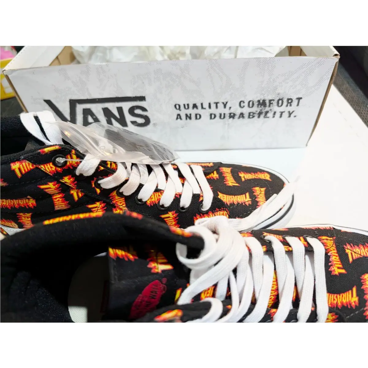 Vans shoes - VANS Sk8-Hi - VN0A5FCCBML - Black 0