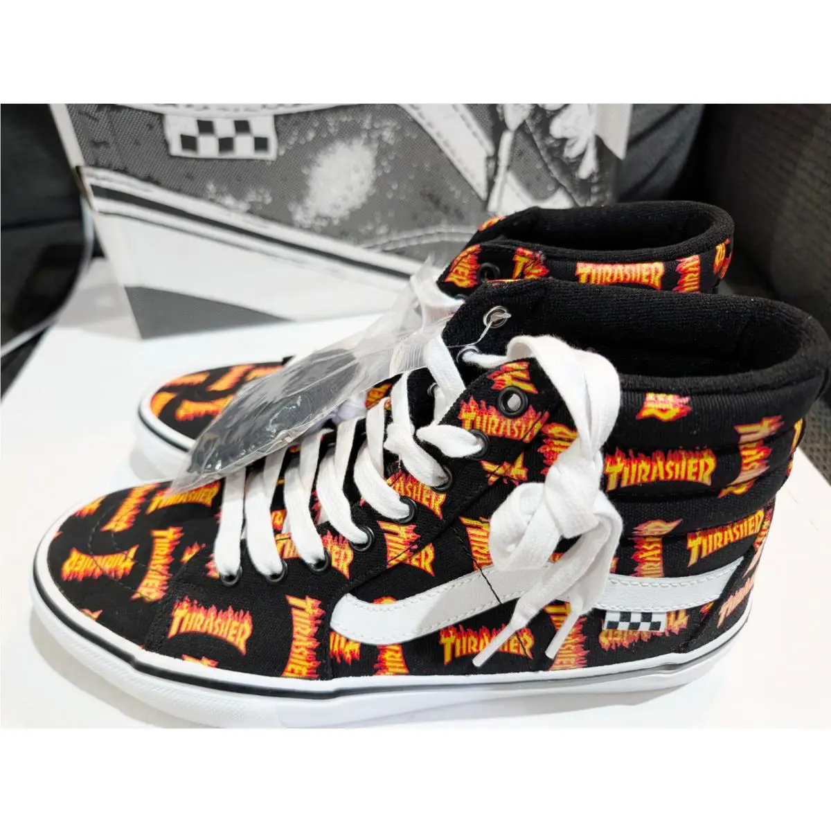 Vans shoes - VANS Sk8-Hi - VN0A5FCCBML - Black 4