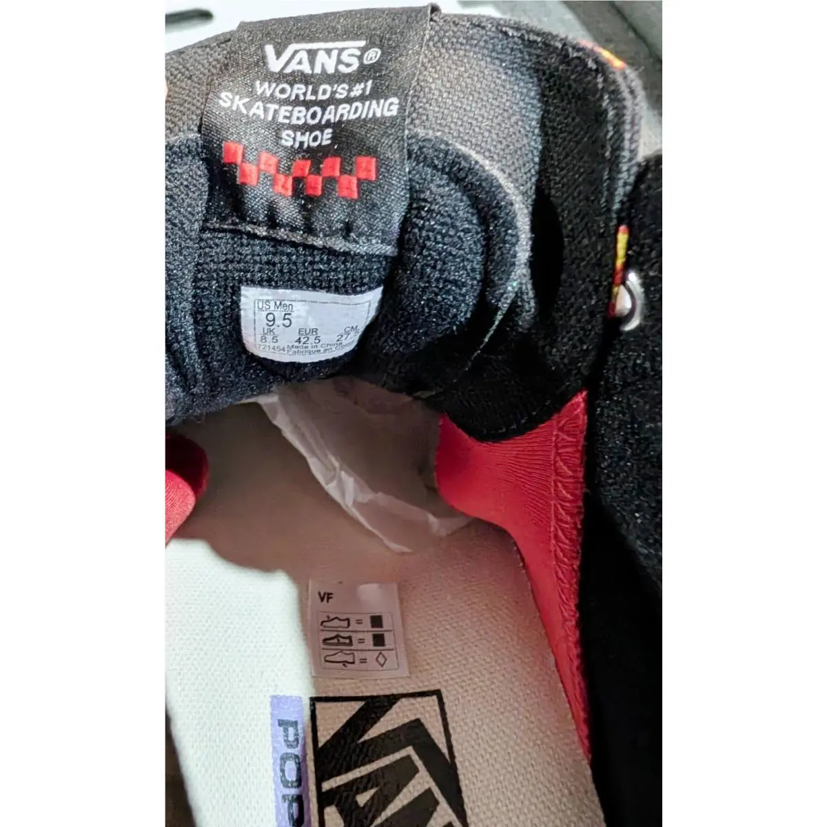 Vans shoes - VANS Sk8-Hi - VN0A5FCCBML - Black 7