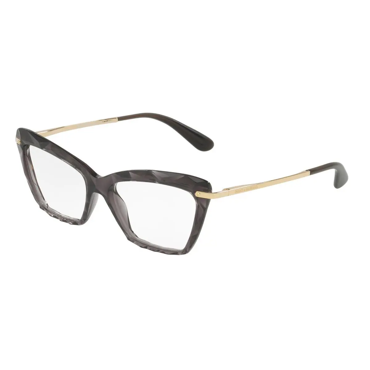 Dolce Gabbana DG 5025 Transparent Grey 504 Eyeglasses