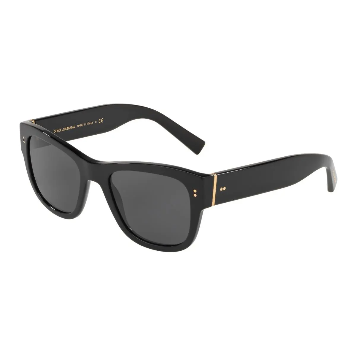 Dolce Gabbana DG 4338F Black Dark Grey 501/87 Sunglasses