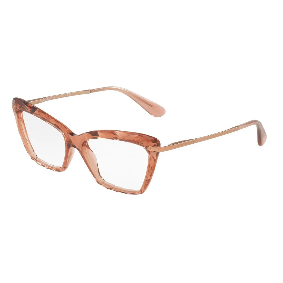 Dolce Gabbana DG 5025 Transparent Pink 3148 Eyeglasses