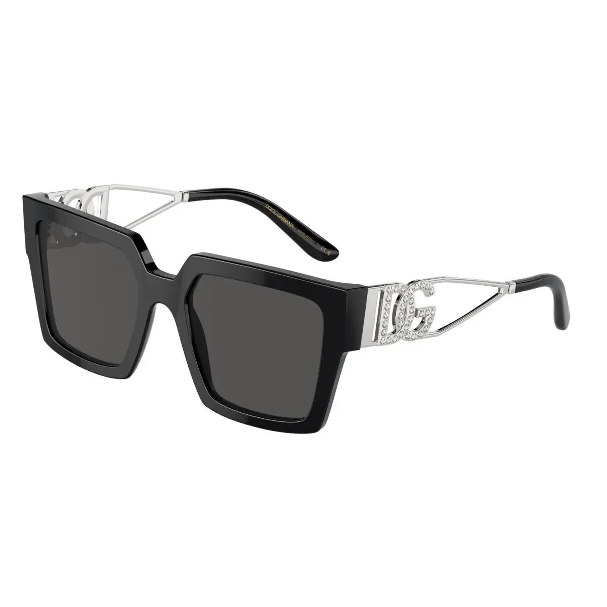 Dolce Gabbana DG 4446B Black Dark Grey 501/87 Sunglasses