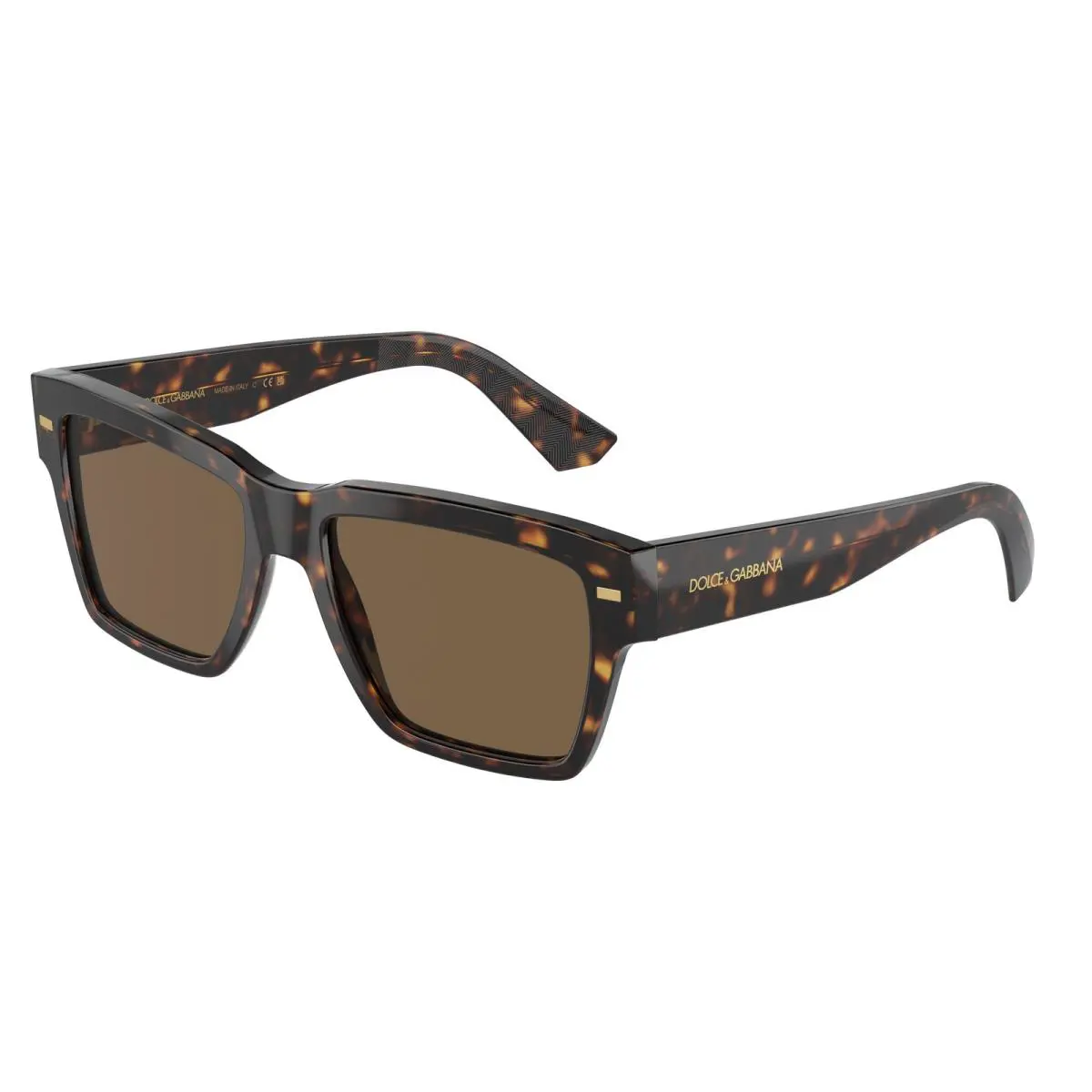Dolce Gabbana DG 4431 Havana Dark Brown 502/73 Sunglasses