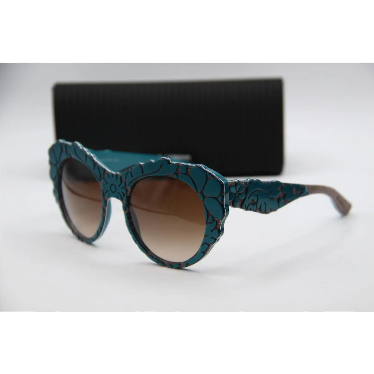 Dolce Gabbana DG 4267 3000/13 Blue Gradient Sunglasses 53-20