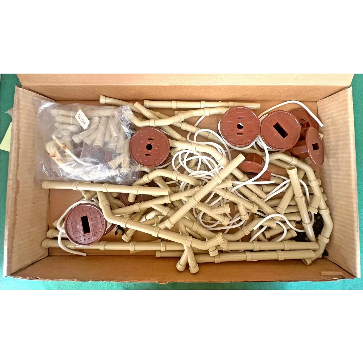 Playmobil 7059 Vintage Road Construction Pipes and Hose Reel - Multiple Sets