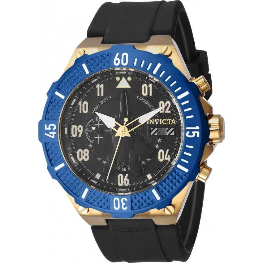 Invicta Aviator Chronograph Quartz Black Dial Men`s Watch 39892