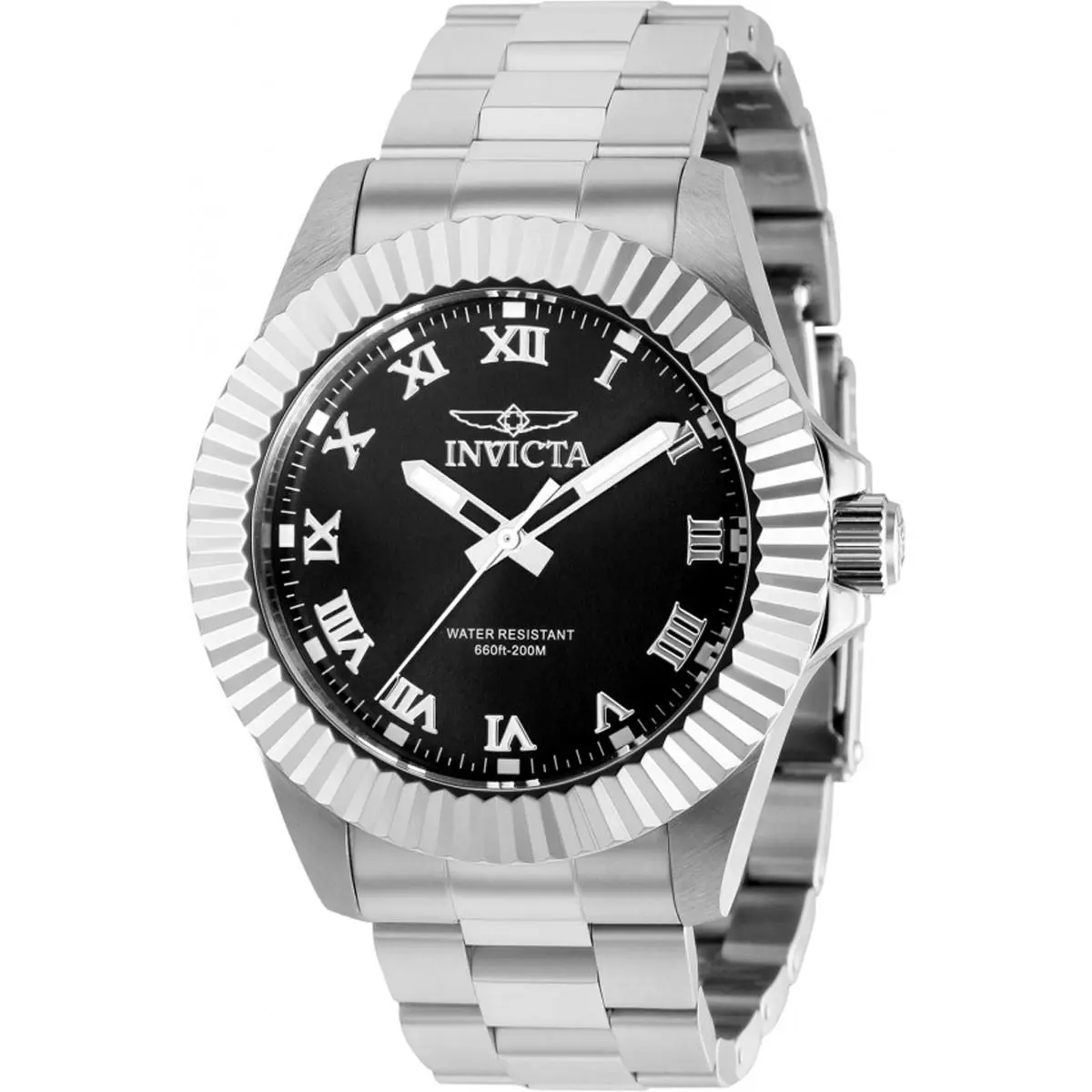 Men`s Watch Pro Diver Quartz Black Dial Stainless Steel Bracelet 37404 by Invicta