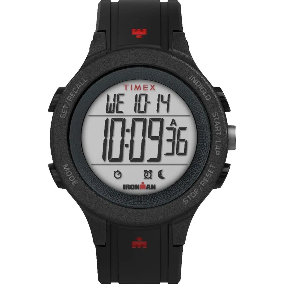 TW5M46400 Men`s Ironman Indiglo Silicone Strap Watch by Timex