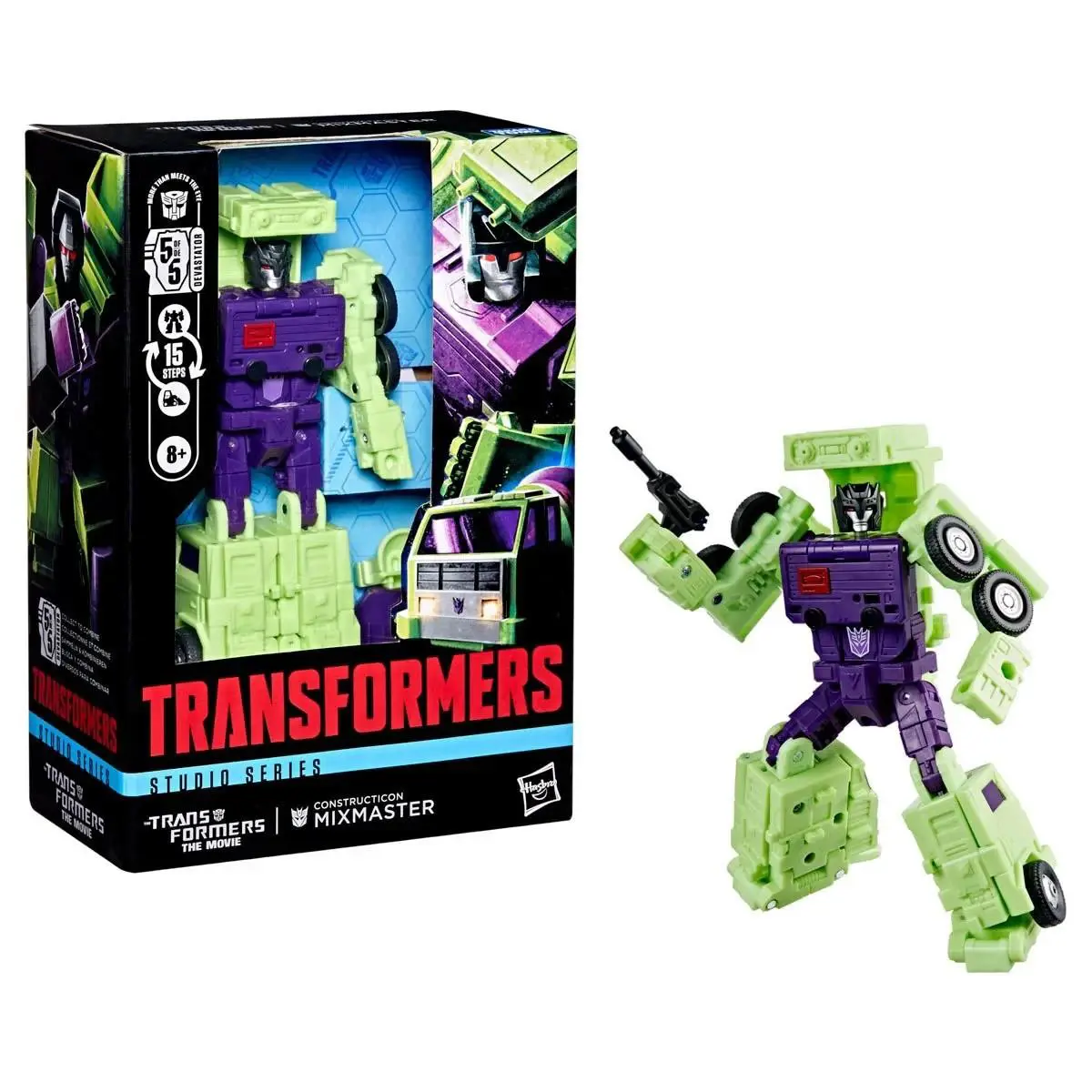 Transformers The Movie Studio Series - Constructicon Mixmaster - Form Devastator