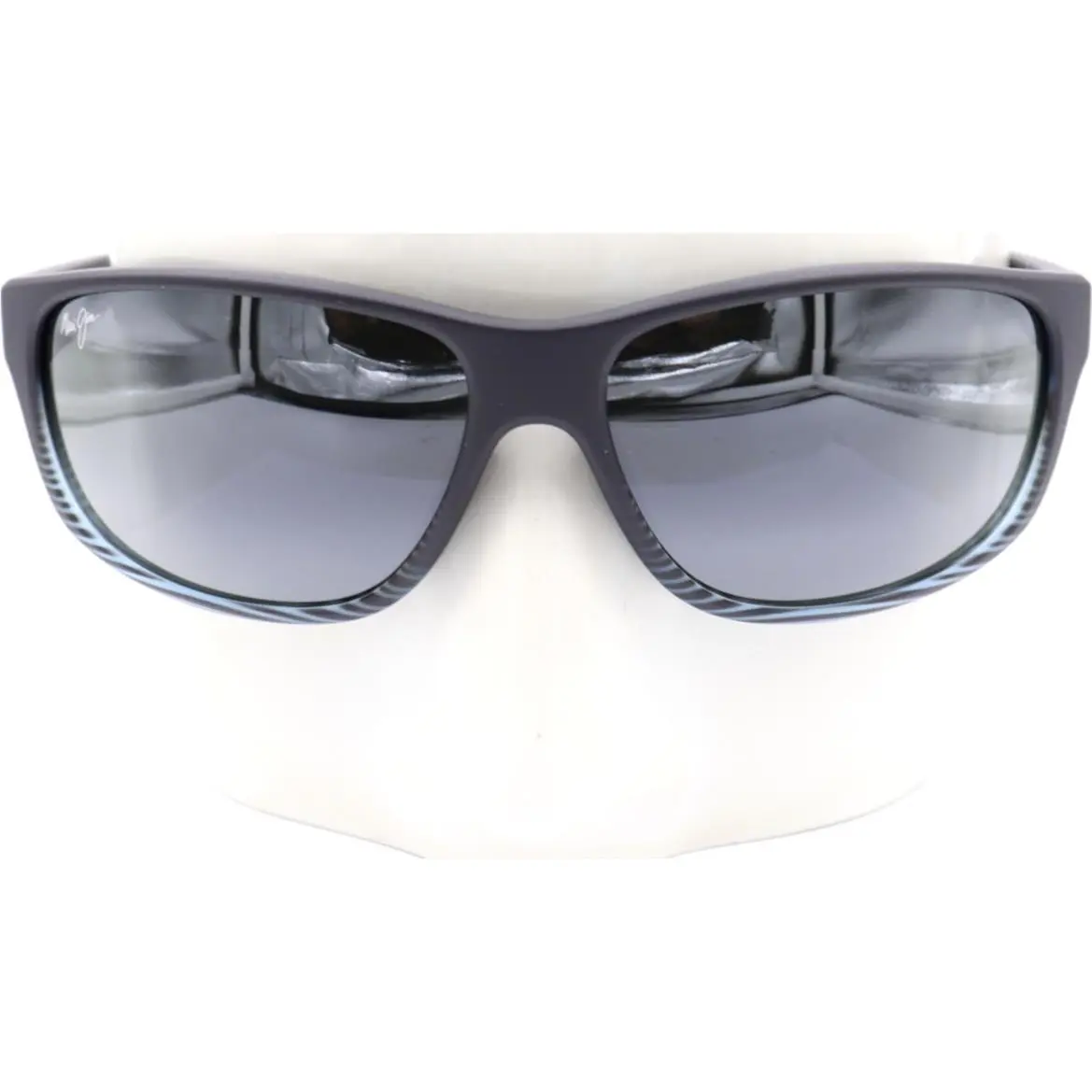 Maui Jim Kaiwi Channel Gray Black Sunglasses MJ084OS-001 840-11D