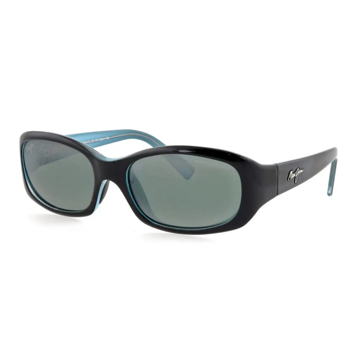 Punchbowl 219-03 Black Blue Sunglasses Gray Lens by Maui Jim