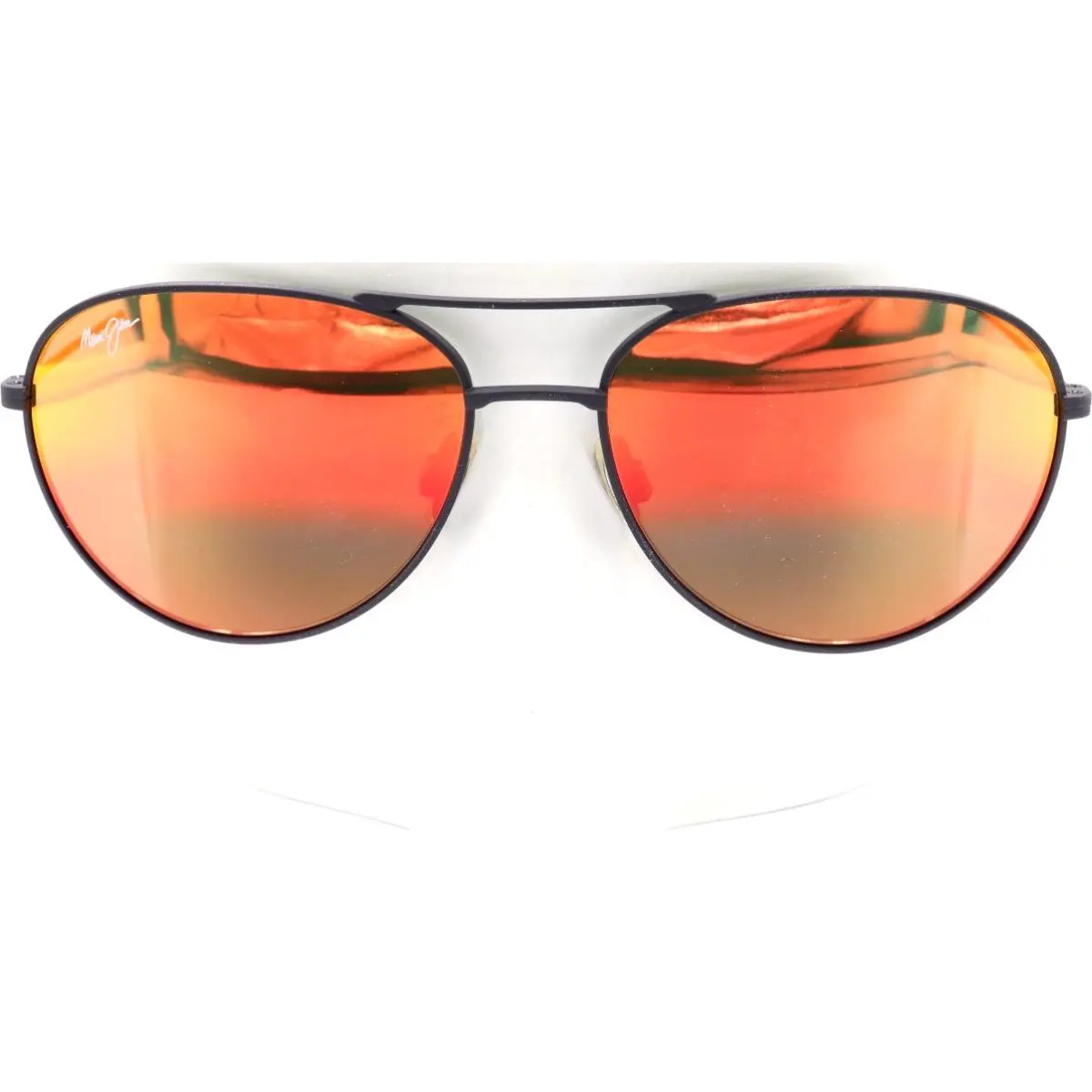 Maui Jim Walaka Aviator Hawaii Lava Black Sunglasses MJ0885S-004 / RM885-02
