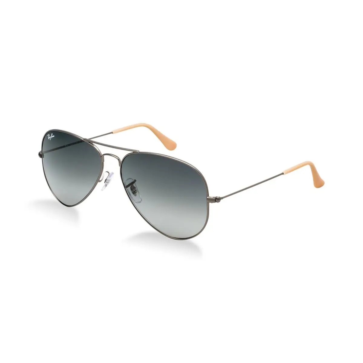 Ray Ban Sunglasses Aviator Metal RB3025 029/71 Gunmetal W/grey Gradient 58MM - Frame: Gunmetal, Lens: Gray