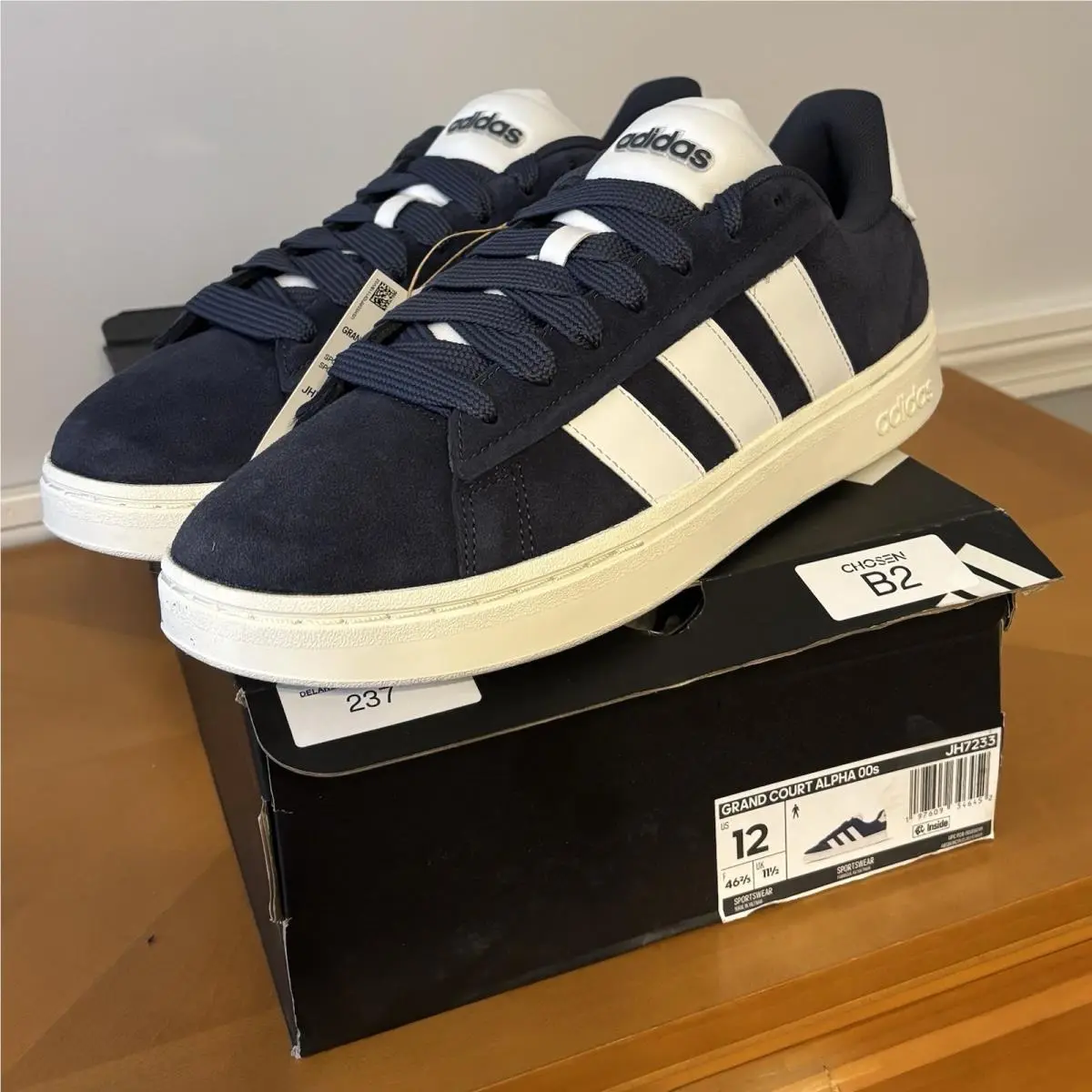 Adidas shoes - adidas Grand Court - Grand Court - JH7233 - Blue (UPC: 197609346452) 8