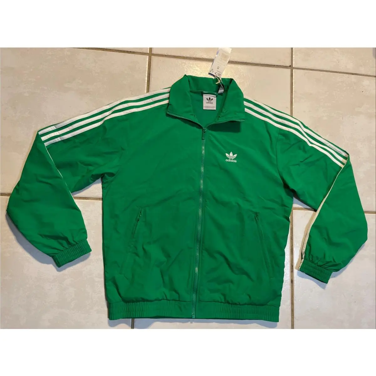 Adidas Originals Green Woven Firebird Track Top Jacket Men’s Small IT2493