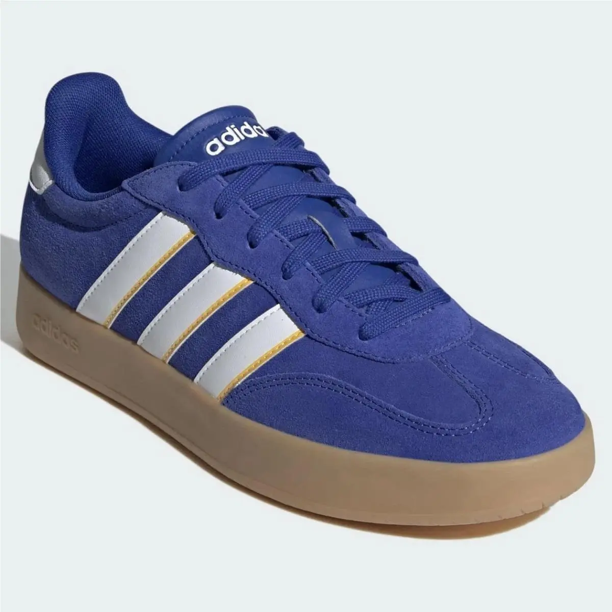 Adidas Barreda Blue White Yellow T-toe Casual Shoes Sneakers JP7099 Mens Sz 13