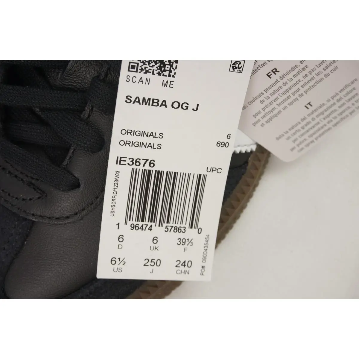 Adidas shoes - Black (UPC: 196474578630) 7