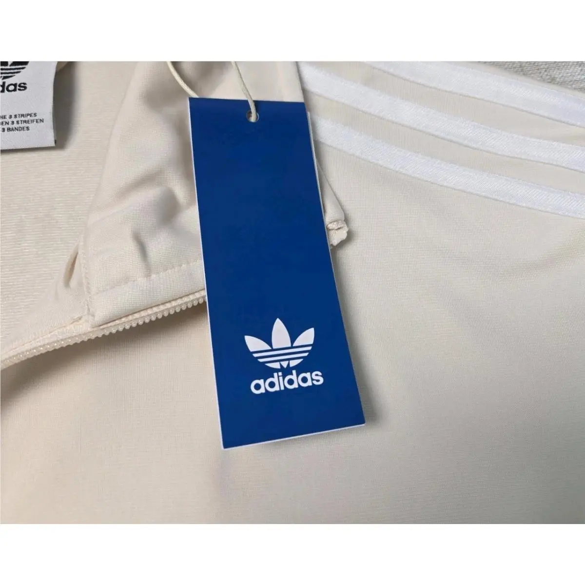 Adidas clothing - Adidas Firebird Track Jacket - Firebird Track Jacket - IR9892 - Beige White 4